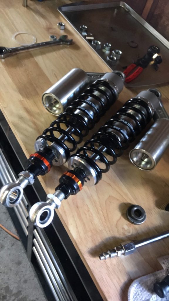 RaceTech 1 7/8" ID springs on RFY shocks.